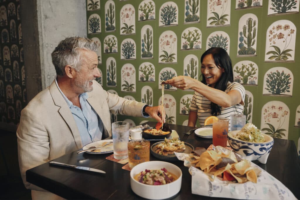 Savannah Tequila Company appetizers and drinks date night with small plates at Plant Riverside District