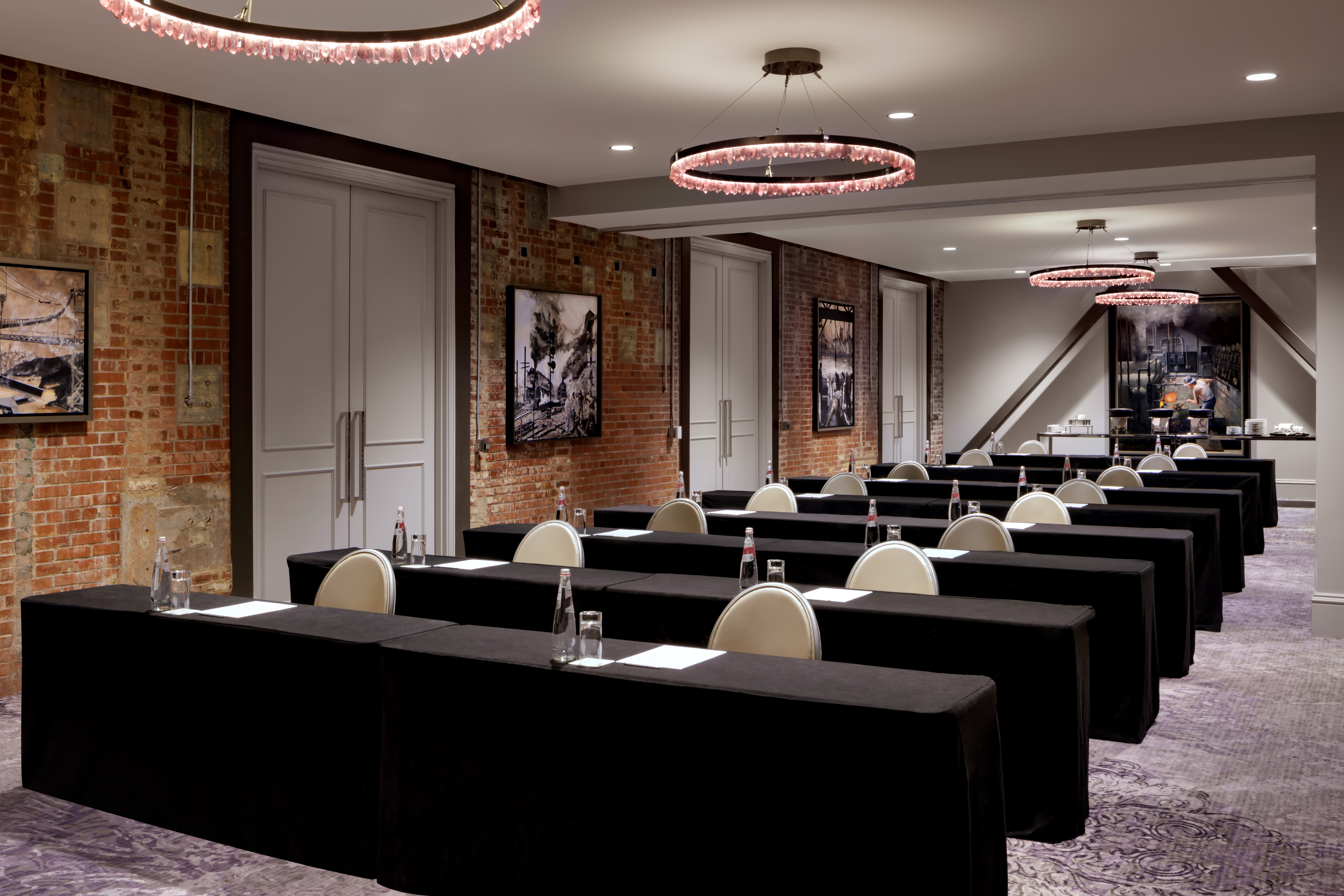 Meeting space in Power Plant Building at the JW Marriott Plant Riverside District Savannah