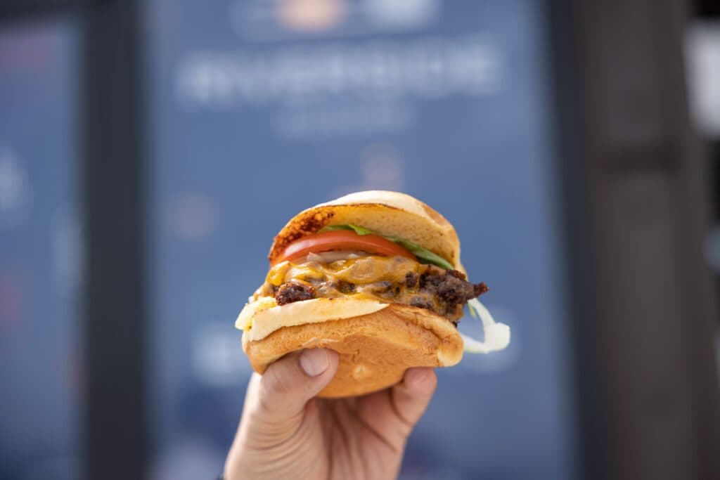 Riverside Burger at Plant Riverside District Savannah