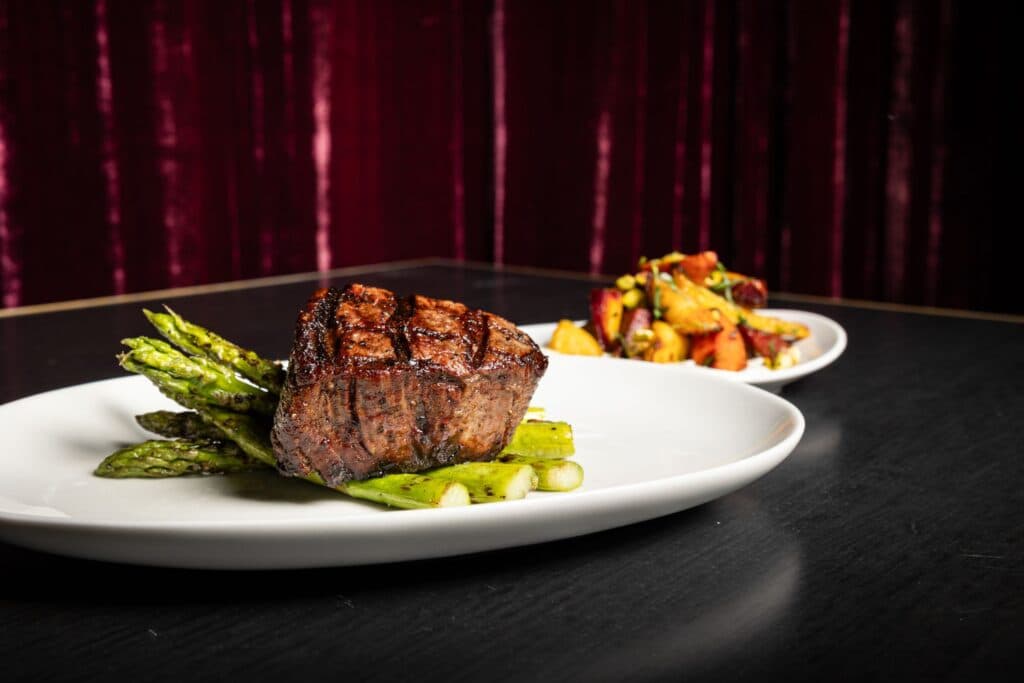 steak at Stone and Webster Chophouse. The best steakhouse in Savannah