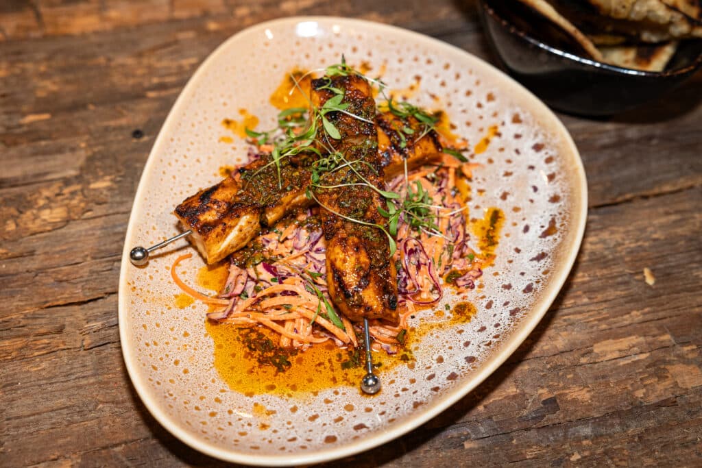 Small plates at Baobab lounge at Plant Riverside Savannah