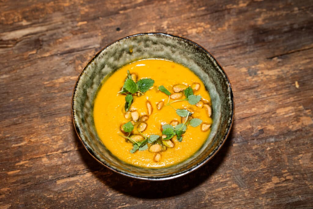 Food at Baobab Lounge at Plant Riverside District Savannah
