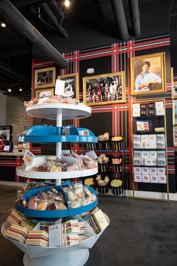 Byrds Cookie Company shopping center at Plant Riverside District Savannah