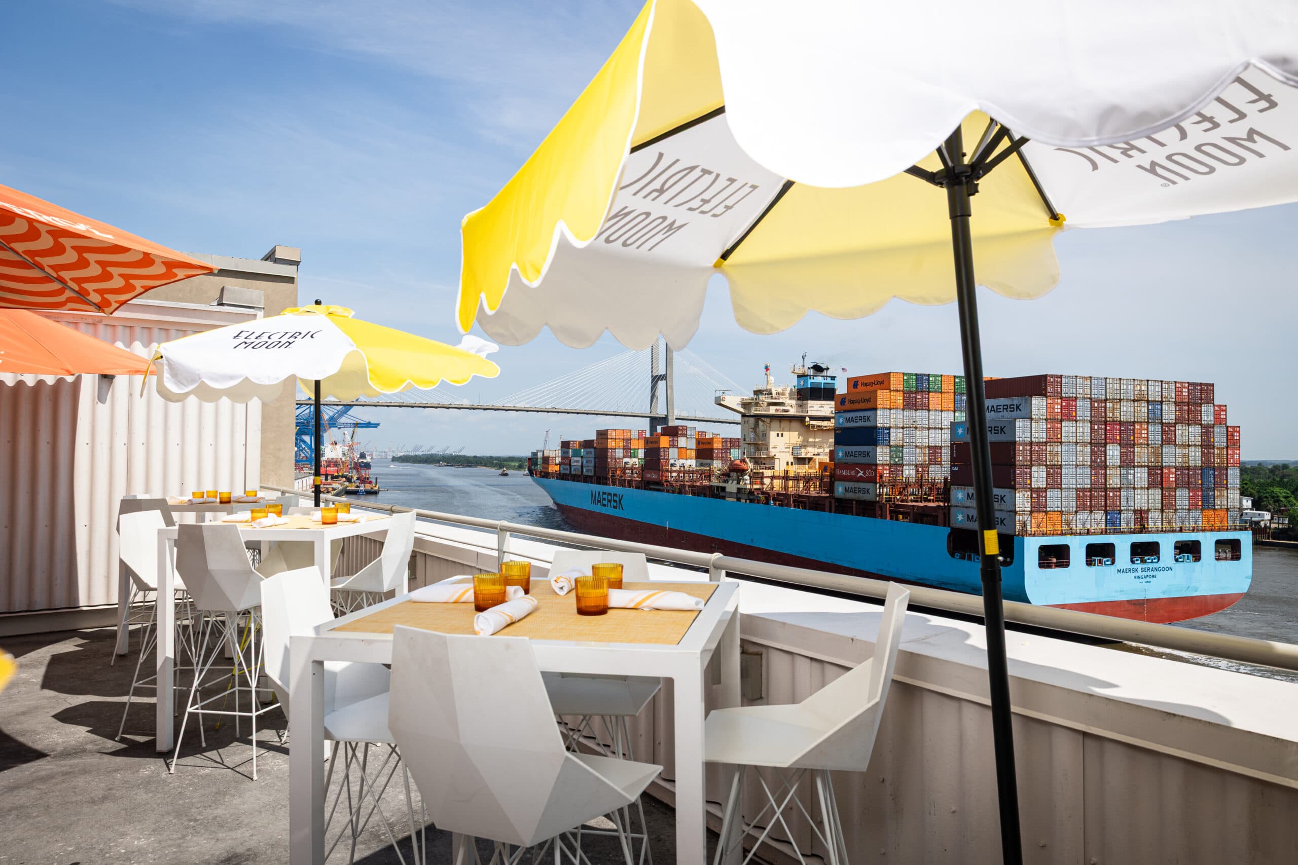 AMP'D Rooftop brunch at Electric Moon Skytop Lounge at Plant Riverside District