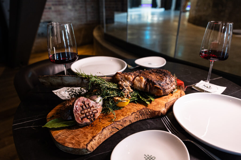 Steaks and Wine at Stone & Webster Chophouse at JW Marriott Plant Riverside Savannah