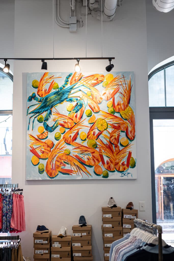 JParker shopping accessories and clothes at Plant Riverside District Savannah