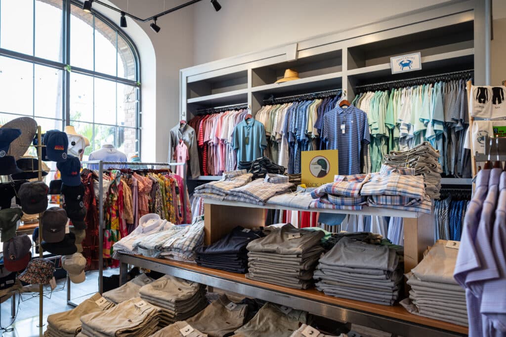 JParker shopping strip at Plant Riverside District Savannah