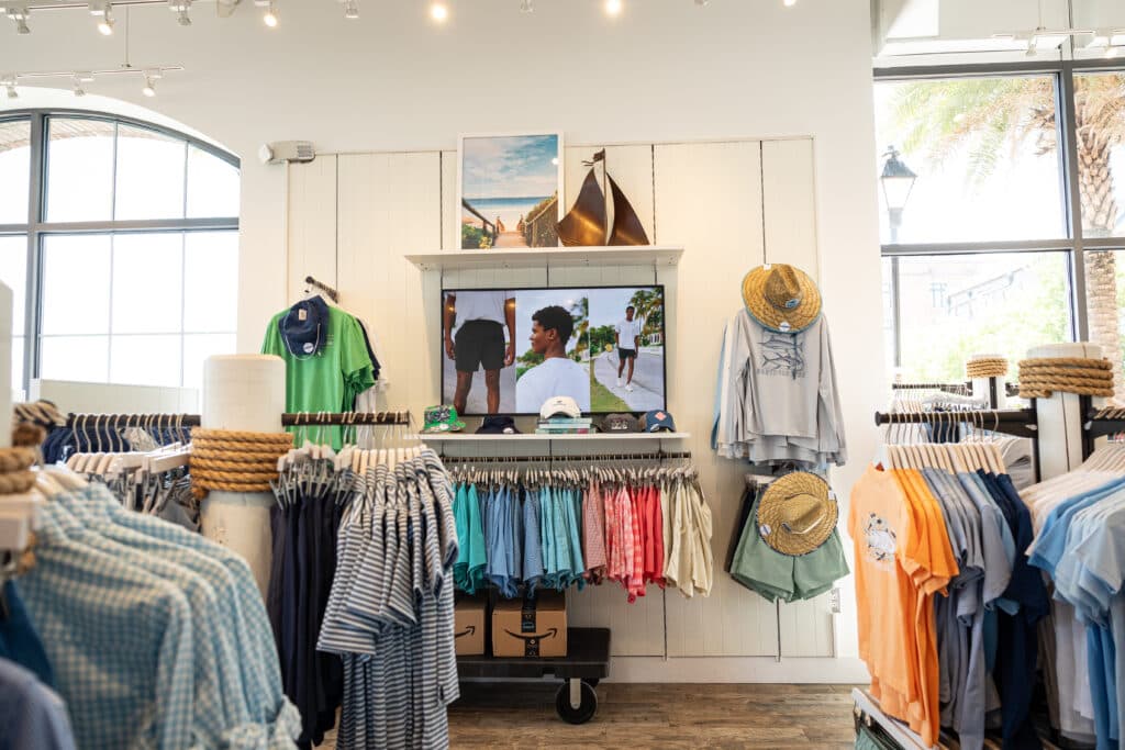 Southern Tide Shopping at Plant Riverside District Savannah