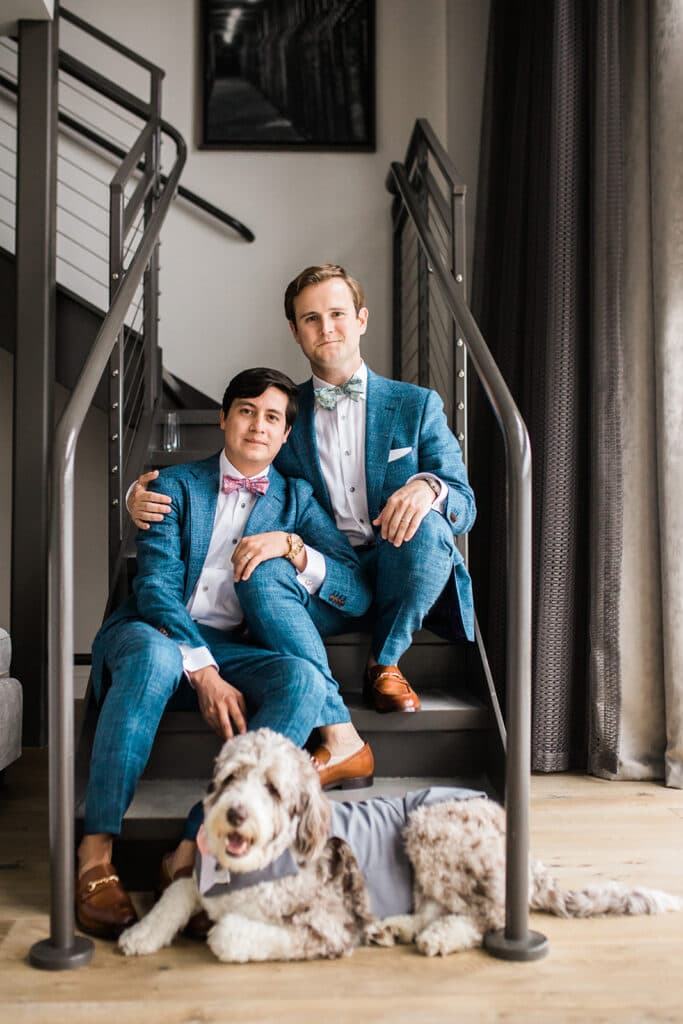 Weddings and Dog at JW Marriott Plant Riverside District Savannah