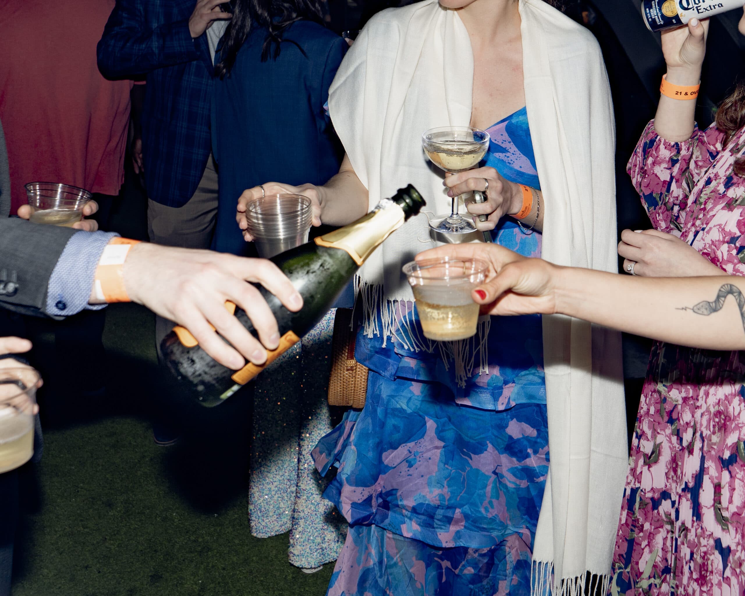 Bachelorette party celebrations at Electric Moon