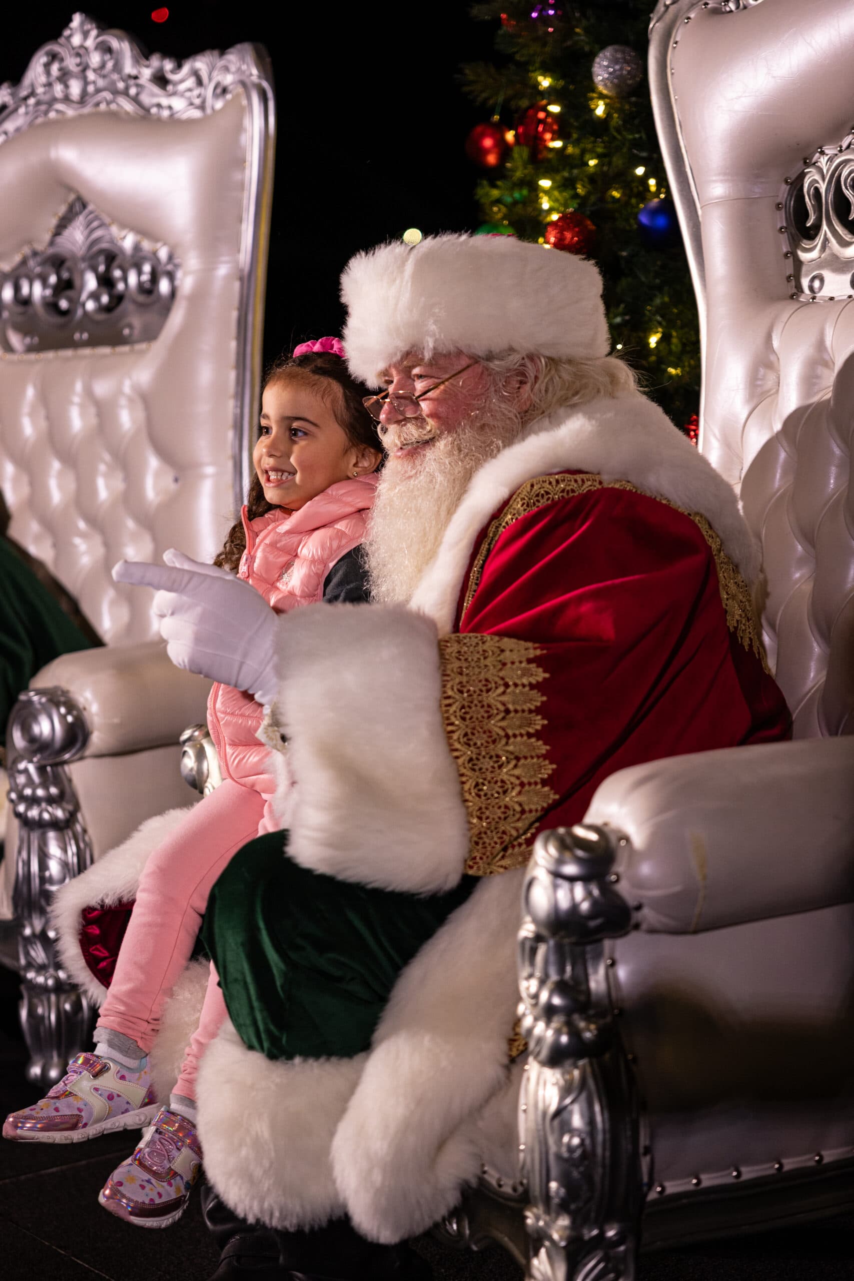 Meet Santa and Mrs Claus