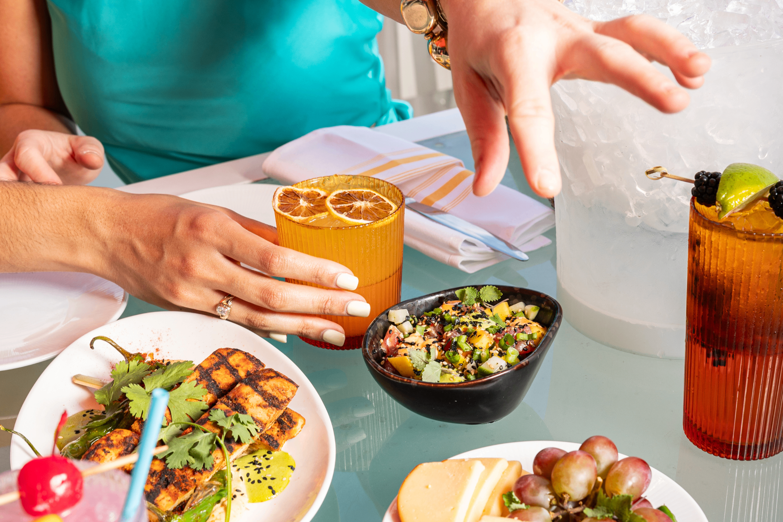 Amp'd weekend rooftop brunch at Electric Moon at Plant Riverside District