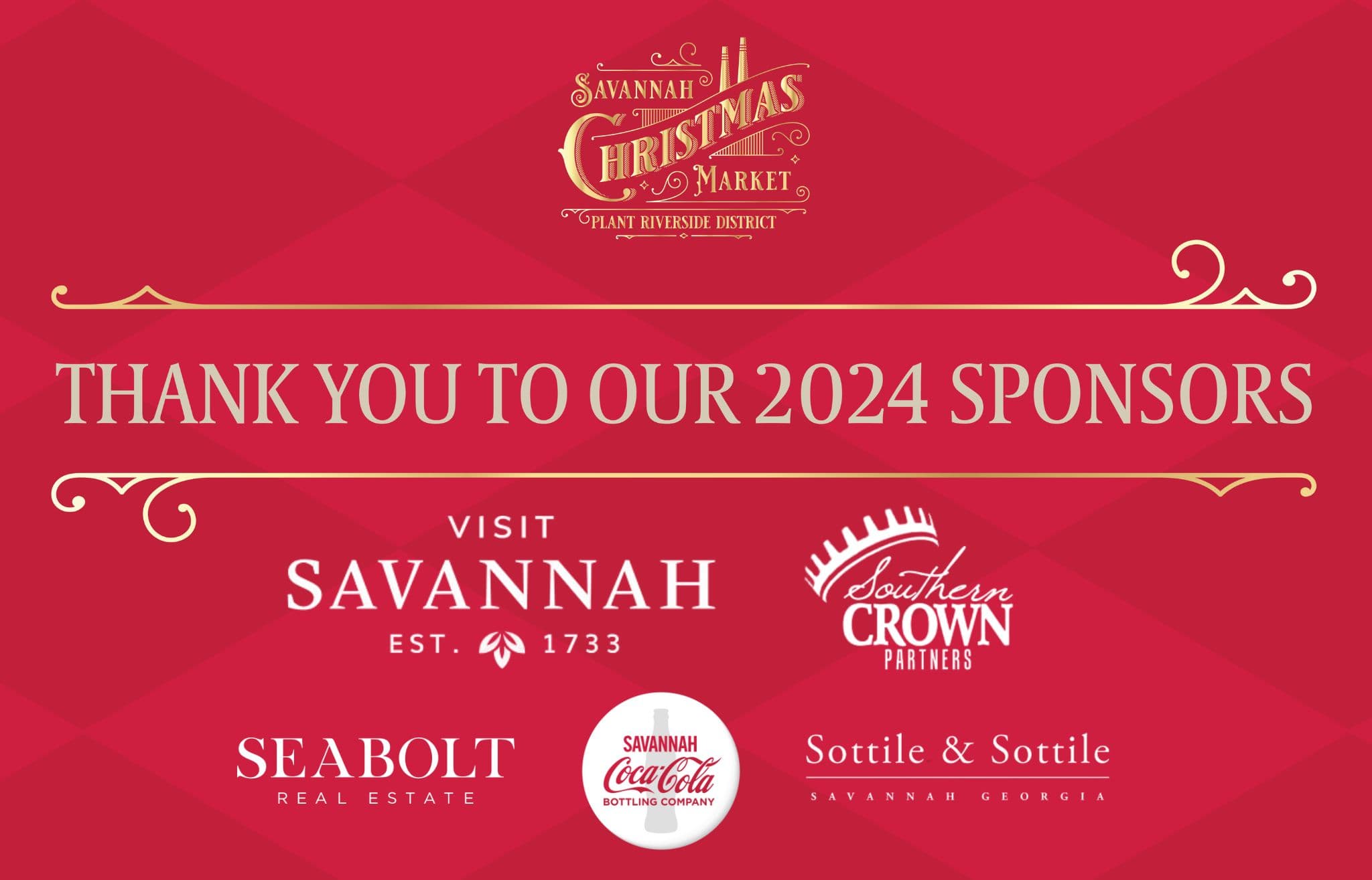2024 Sponsors of the Savannah Christmas Market