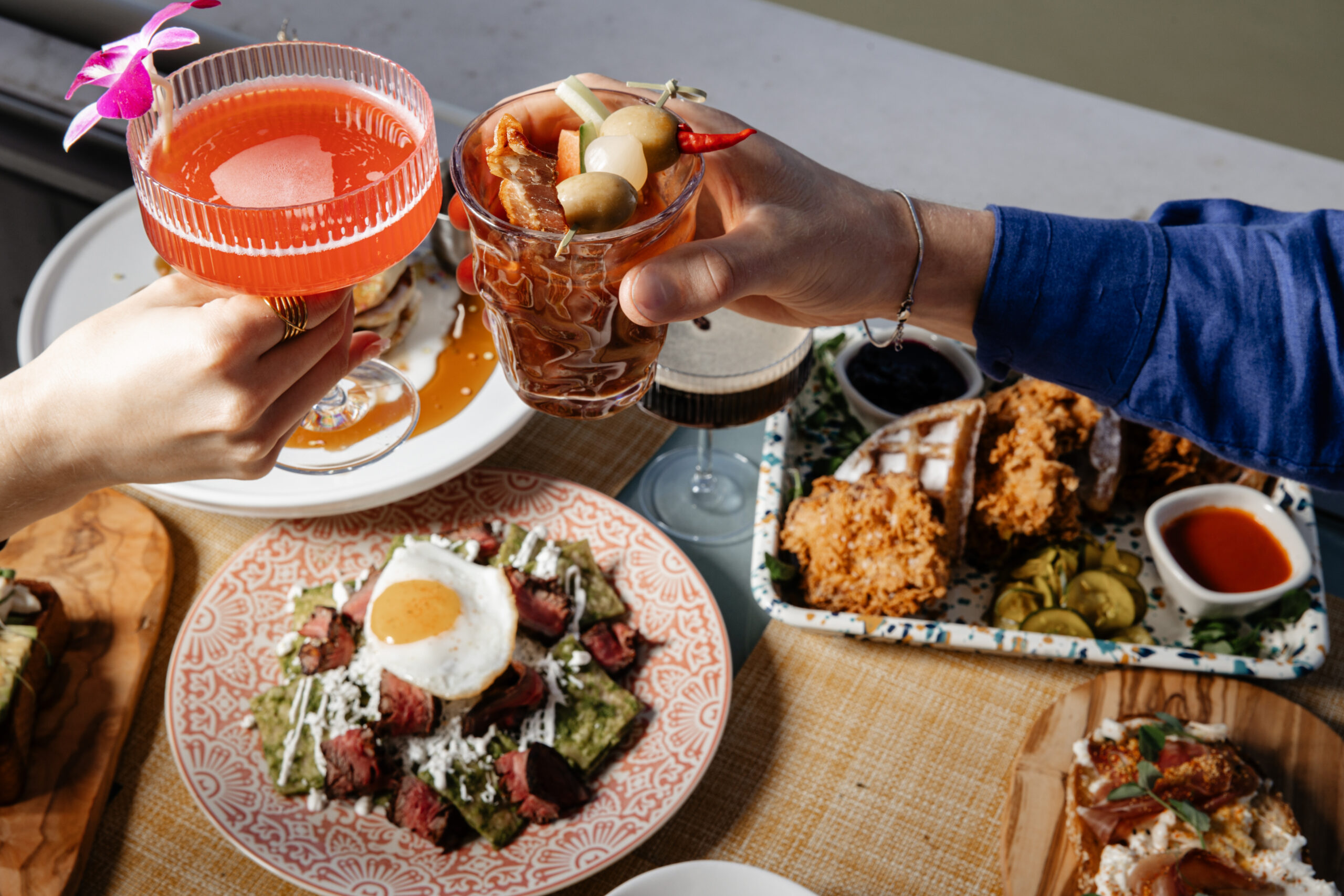 AMP'D weekend rooftop brunch at Electric Moon at Plant Riverside District