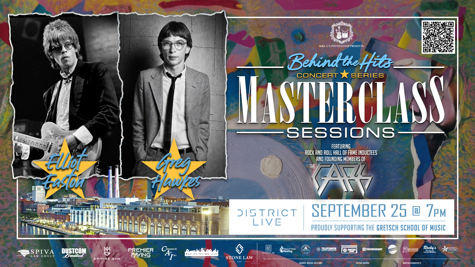 Behind the Hits: Masterclass Session w/ Elliot Easton and Greg Hawkes of The Cars