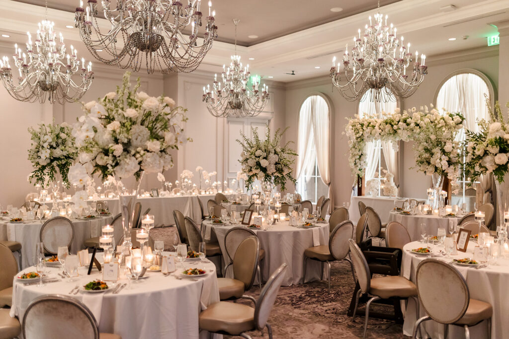 Amthyst Ballroom for intimate weddings in Savannah